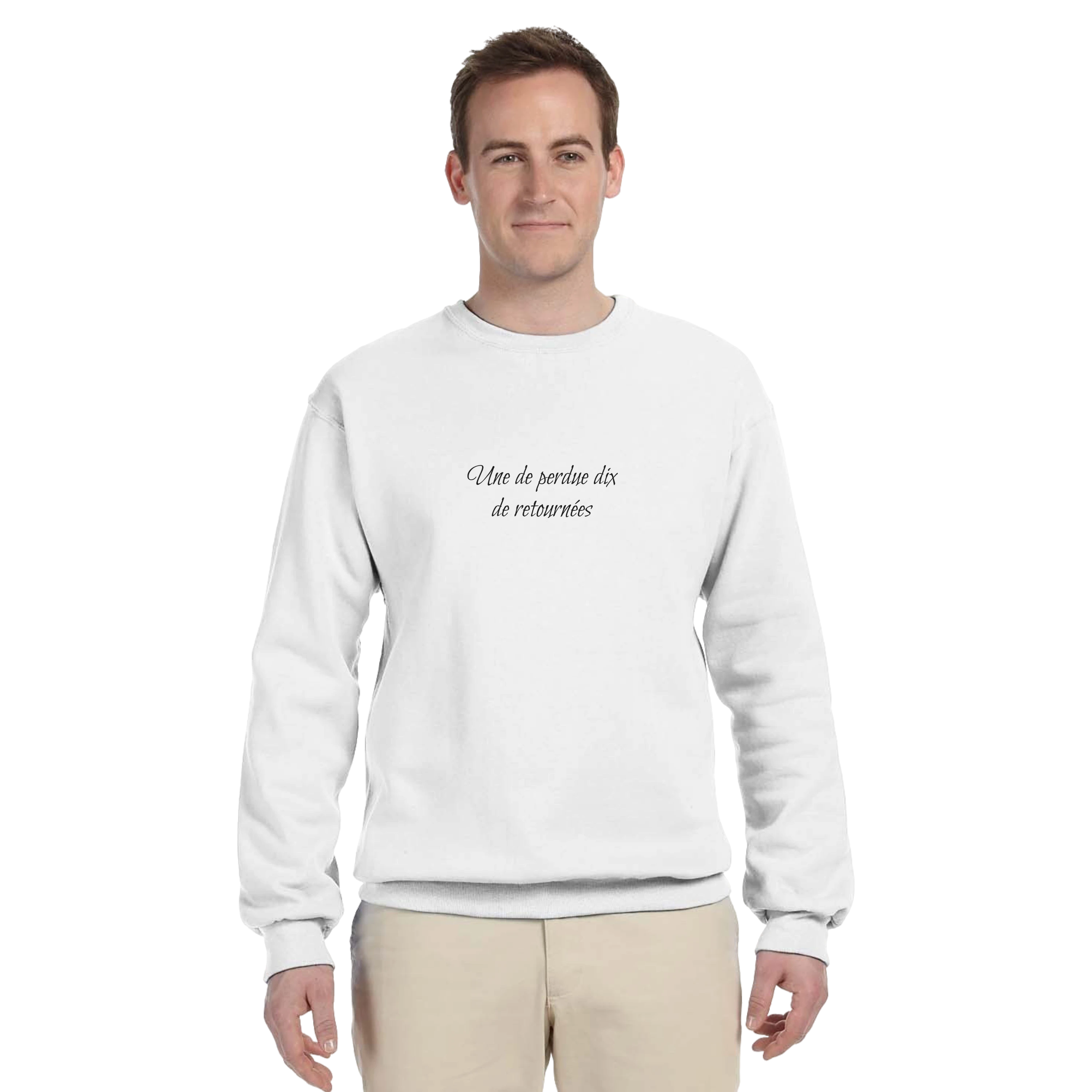 Media - Sweetshirt - Une de perdue (S, White)